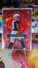 2024 Wild Card Stacked Deck 5 Card Draw Demario Douglas 1/2 Rookie Ace Of Hearts