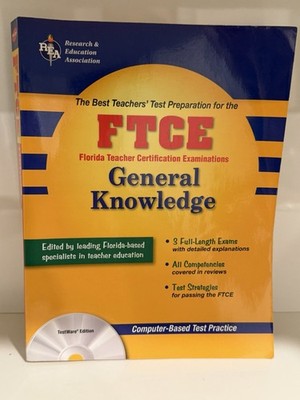 FTCE (REA) - The Best Teachers' Test Preparation for Gen. Knowledge with...