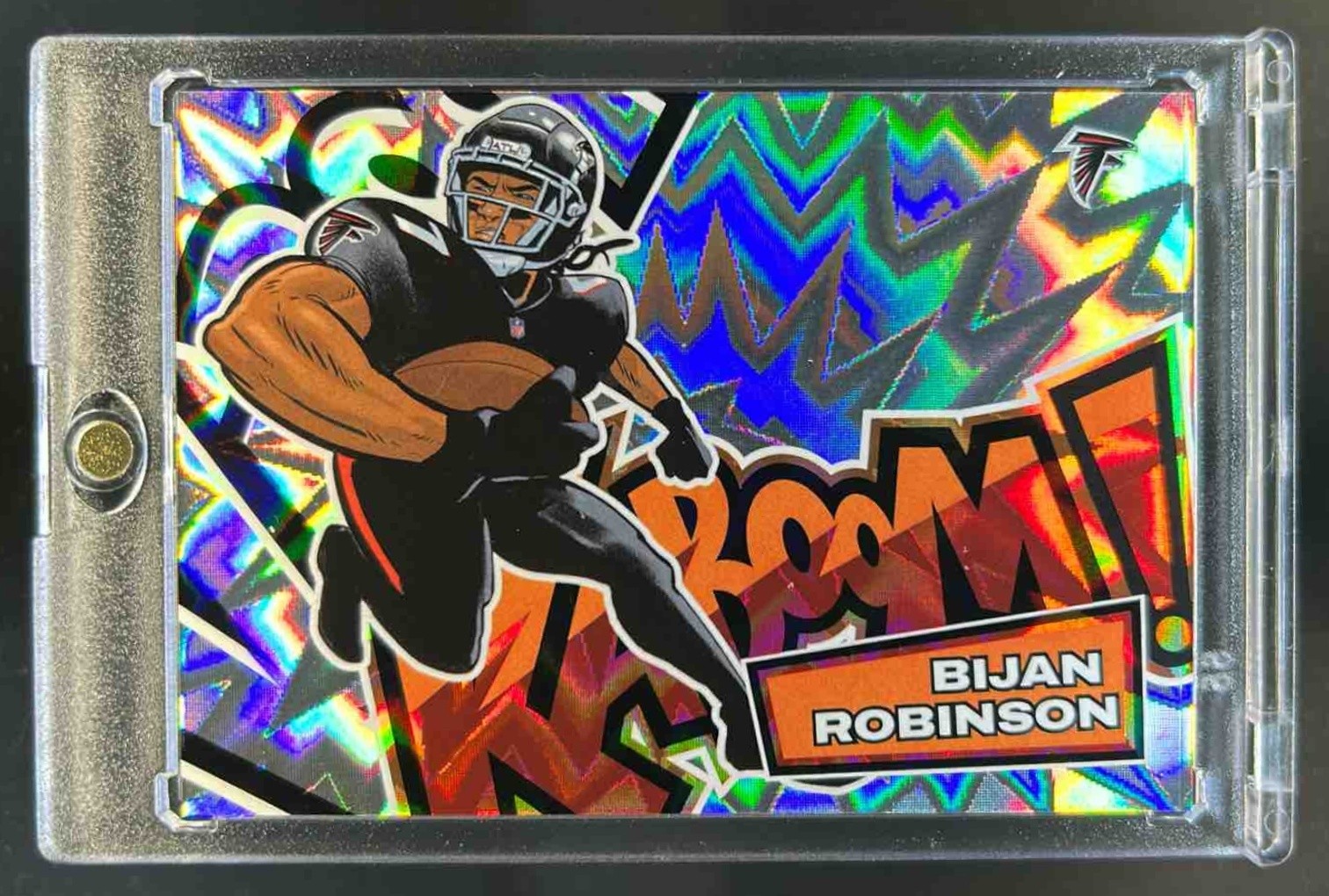 2025 Absolute Bijan Robinson Kaboom Horizontal SSP #21 Falcons