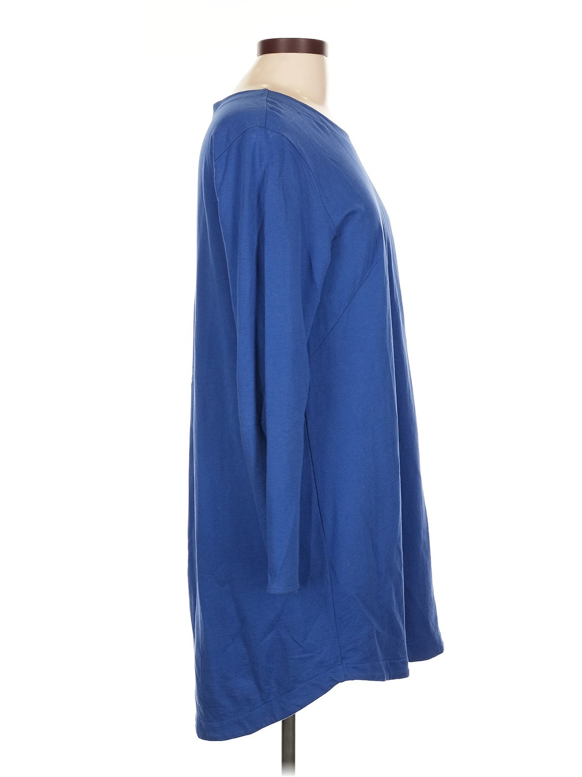 H&M Women Blue Casual Dress L thumbnail 3
