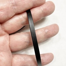 Morezmore M01139-Black 50cm Miniature Belt Strip for Doll Clothes 5mm Wide