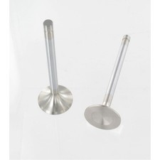 Elgin Exhaust Valve Set Hpv-45q8 .3415 X 4.910 X 1.6 Stainless For Sbc 8pcs