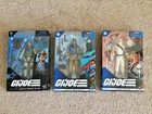 3 GI Joe Classified figures.  Storm Shadow # 35, Spirit # 36 & Airborne #115