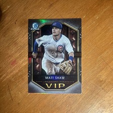 2025 Bowman - Vips Very Important Prospects Matt Shaw #VIP-6 (RC)