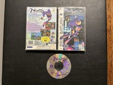 Nights Into Dreams - Sega Saturn - CIB Complete with Registration Card Tested!