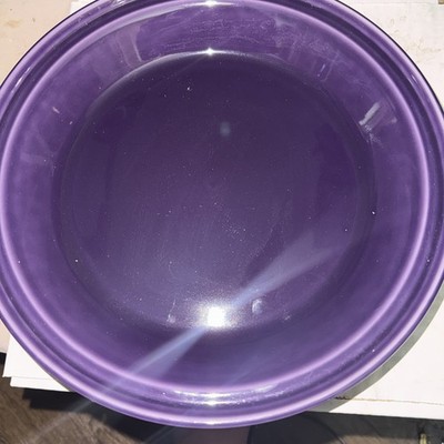 Fiesta Ware Pie Baker Deep Dish 10 1/8'' F323 PLUM Homer Laughlin NEW w/BOX