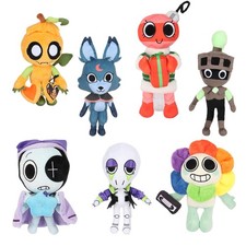 Dandy's World Plush Gourdy Eclipse Pebble Rosy Ribecca Plushie Toy for Game Fans