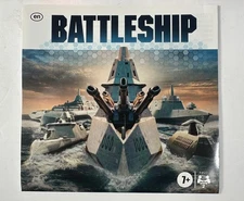 NEW Battleship- 10 Ships & Red, Yellow Pegs & 2 Units