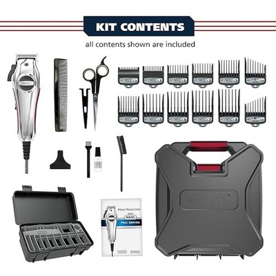 Wahl USA Pro Ultra Quiet High Torque Corded Hair Clipper for Ultra Quiet-Read Me