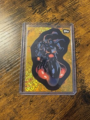 2025 Topps Marvel Comic Book Heroes Black Panther Gold Mini-Diamond  /199
