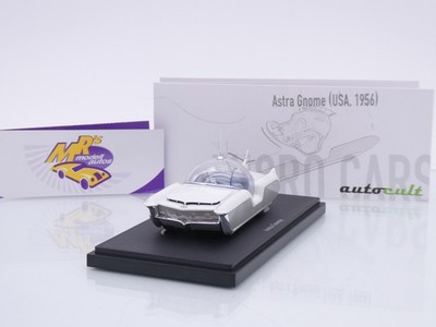 Autocult 03027 # Astra Gnome Concept Car Baujahr 1956 '' weiß-silber '' 1:43 NEU