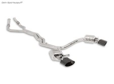 Capristo Sportauspuff-Anlage Audi RS7 C8 ab 2019 je 120x215mm oval schwarz