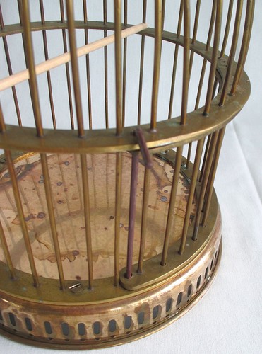 Brass Bird Cage 8.25 Inch Diameter X 14.5 inches Tall - Picture 8 of 11