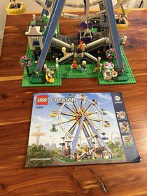 LEGO CREATOR: Ferris Wheel (10247) Complete Set No Box, With Instructions