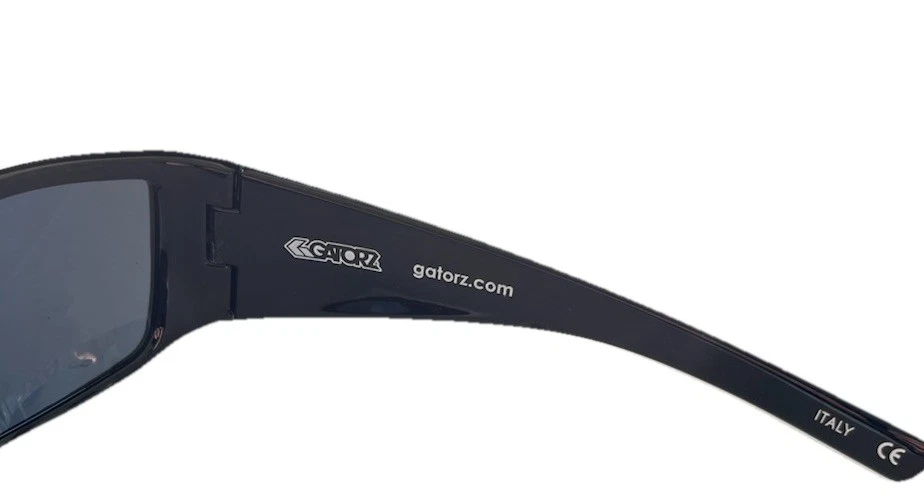 NUEVO Gafas de sol Sunfire de Gatorz hechas en Italia estilo envolvente de plástico nunca usadas Foto 3 de 4