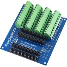 ESP32 GPIO Breakout Board Terminal Screw 3 Type Output 30 Pin DevKitC 1 Inch