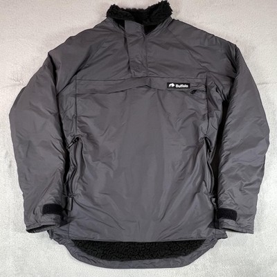 Buffalo Systems Mountain Shirt Mens S 36 Gray Pertex Jacket Made in England