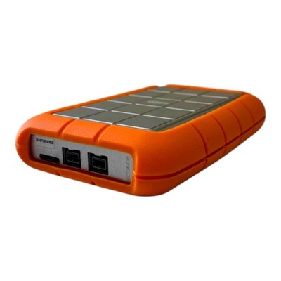 LaCie Rugged LAC301983 for MAC External Hard Drive USB 3 & FireWire 500 GB