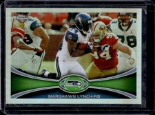 2012 Topps Chrome Marshawn Lynch Refractor #132 Seahawks