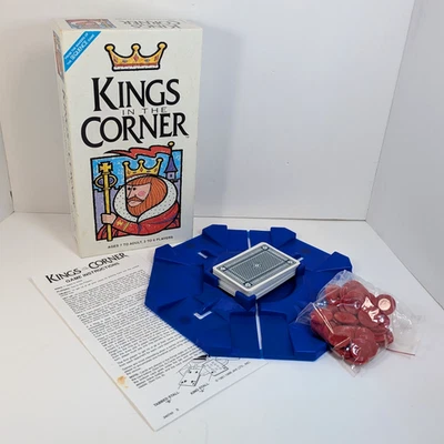 Kings in the Corner Kartenspiel 1996 Jax Family Vintage komplett - Bild 1 von 4