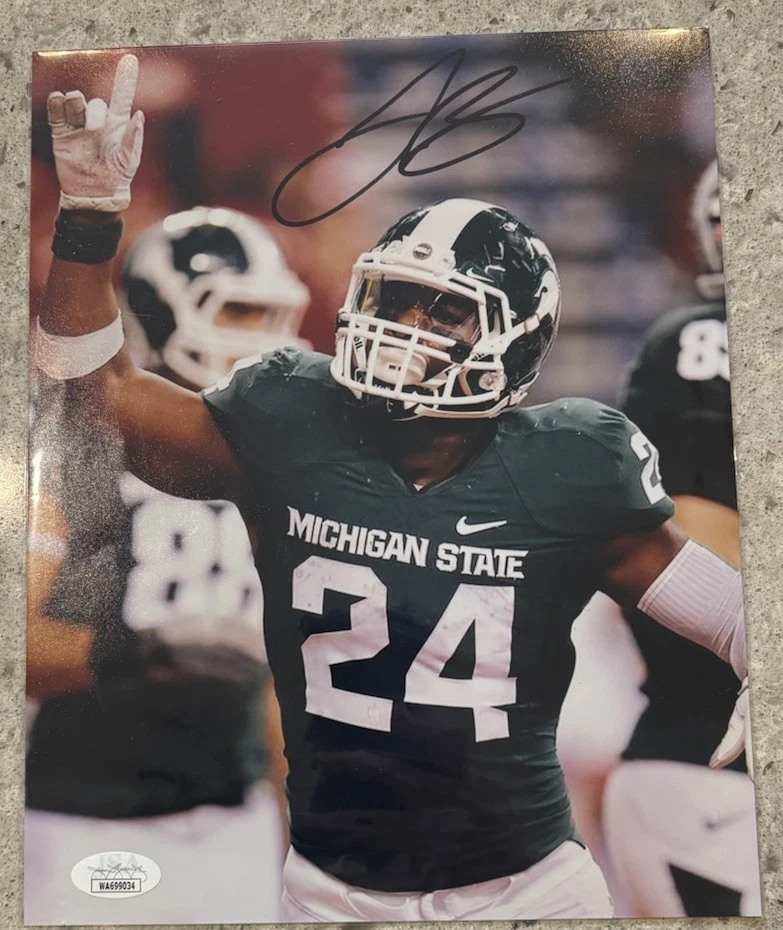 Le’Veon Bell Autographed Michigan State Spartans Signed 8x10 Photo JSA COA - Image 2 of 2