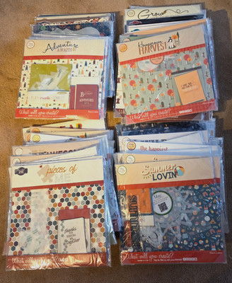 Kiwi Lane 12 X 12 Scrapbook & Stencil Club Kits Variety You Choose-Month & Year