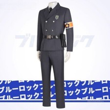 BLUE LOCK Cosplay Costume Outfits Role Guard Uniform Halloween Props Full Set