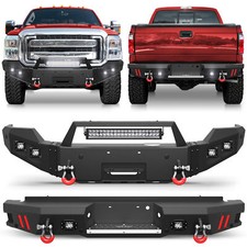 Front Or Rear Bumper Wsensor Holes For 2011-2016 Ford F250f350f450 Super Duty