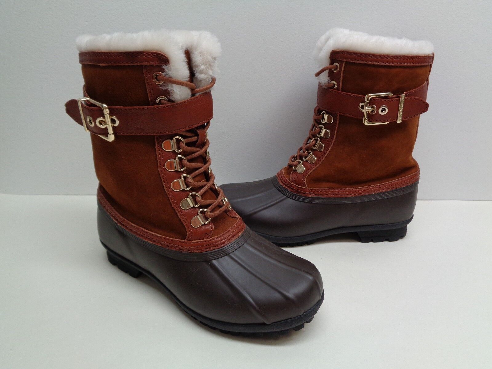 Antonio Melani tamaño tamaño tamaño 7 M lawsys Pato botas De Piel De Cuero Marrón Nuevo Zapatos para mujer 431400 Antonio Melani tamaño tamaño tamaño 7 M lawsys Pato botas De Piel De Cuero Marrón Nuevo Zapatos para mujer 431400