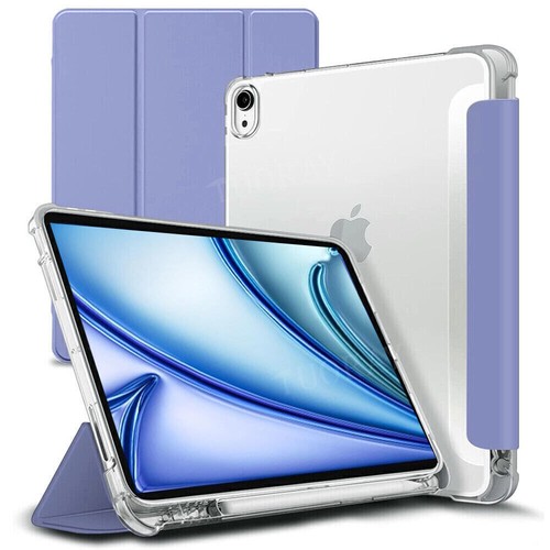 For 2024 New iPad Air 11" 13" iPad Pro 11" 13" Stand Leather Smart Case Cover - Picture 37 of 52