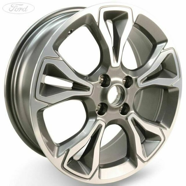 Ford 2237392 18 inch 5 x 2-Spoke Design Rock Metallic Machined Alloy ...