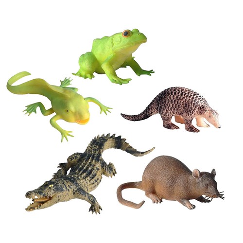 5 Pcs Animal Model Toys Child Funny Decompression Lovely Squeeze - Zdjęcie 2 z 12