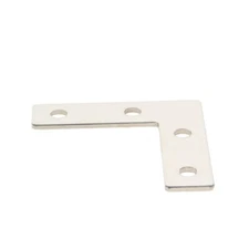 Flat Angle Bracket Plate L Shape Interior Corner Connector Joint Repair Brace