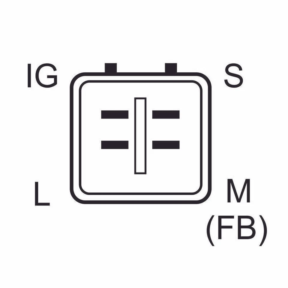 Alternador nuevo para Pontiac Vibe 2009 2010 y Scion xB 2008-2015 2,4 L Foto 4 de 4