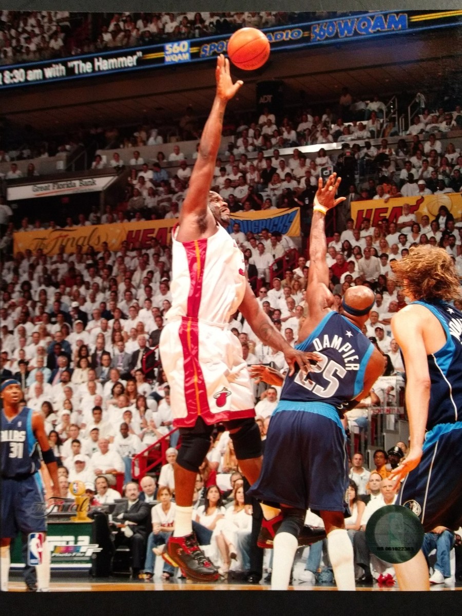 NBA シャキールオニール　Shaquille O'Neal SHAQ HEAT SHAQUILLE O'NEAL Mia Heat 2006 NBA FINALS Mitchell & Ness
