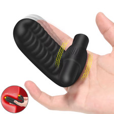 Finger Vibrator G-spot Clit Massager Stimulator Sex Toys for Women Rechargeable