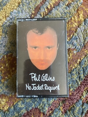Phil Collins No Jacket Required Cassette Tape 1985 Atlantic Recording 1