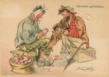 Brigata Garibaldi - Infermeria / illustratore Musati