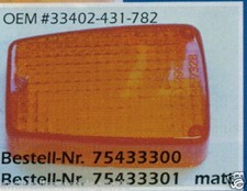 For HONDA GL 500 D Silverwing PC02 - Turn Signal Lens - 75433300