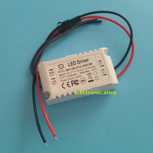 85-265V 300mA-600mA LED Driver Convertor Transformer Ceiling Light Power Supply - Picture 20 of 22
