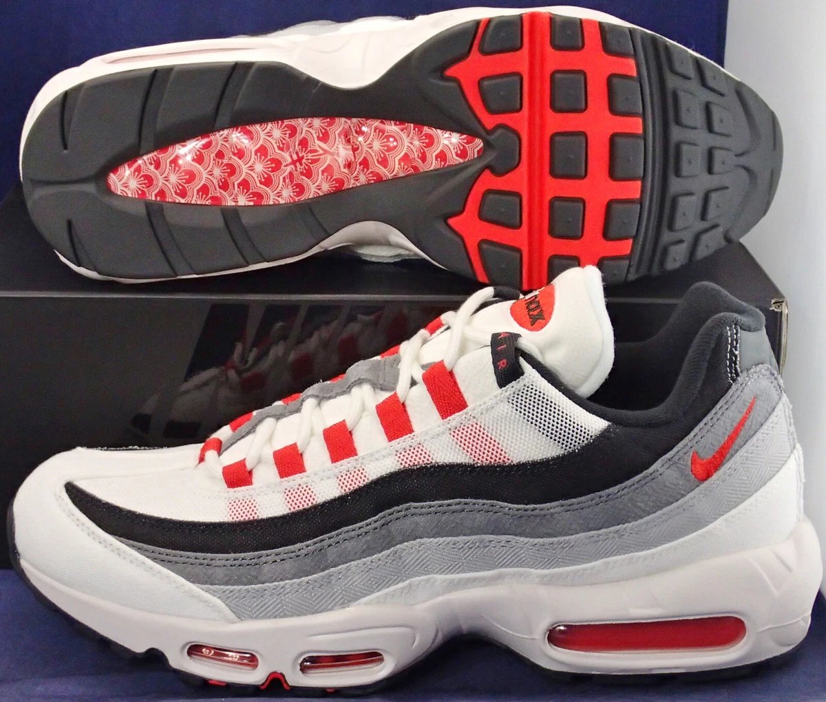 ロドルフォ Nike Air Max 95 QS 梅 ジャパンサミット Nike Air Max 95 QS 'Japan' for Sale | Authenticity Guaranteed | eBay