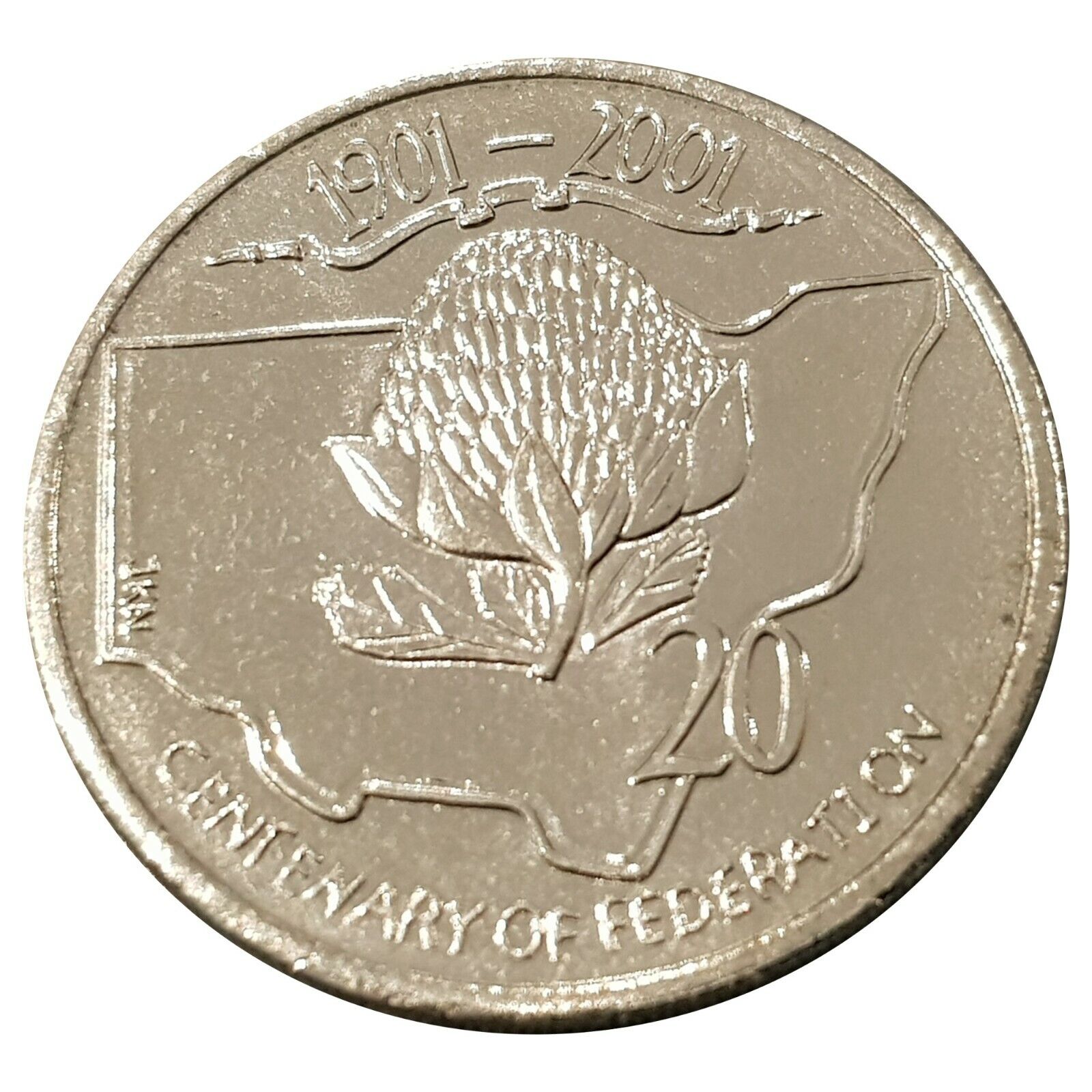 Australia 2001 Federation Centenary NSW 20c Cents Uncirculated Coin rare-australian-20-cent-coin-sold-for-800-youtube