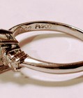 Nice Emerald And Diamond Ring .90 ct. Emerald, nice cut! Platinum!! — photo 5