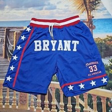 Kobe Bryant All American Stars Basketball Shorts XS NWT