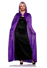 Women's Long Purple Cloak