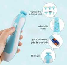 Image of Baby Care Multifunctional Electric Baby Nail Trimmer Baby Nail File Clippers Toe