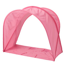 IKEA New SUFFLETT Bed Tent Pink Childs Under BED Read or Sleep Canopie  70/80/90
