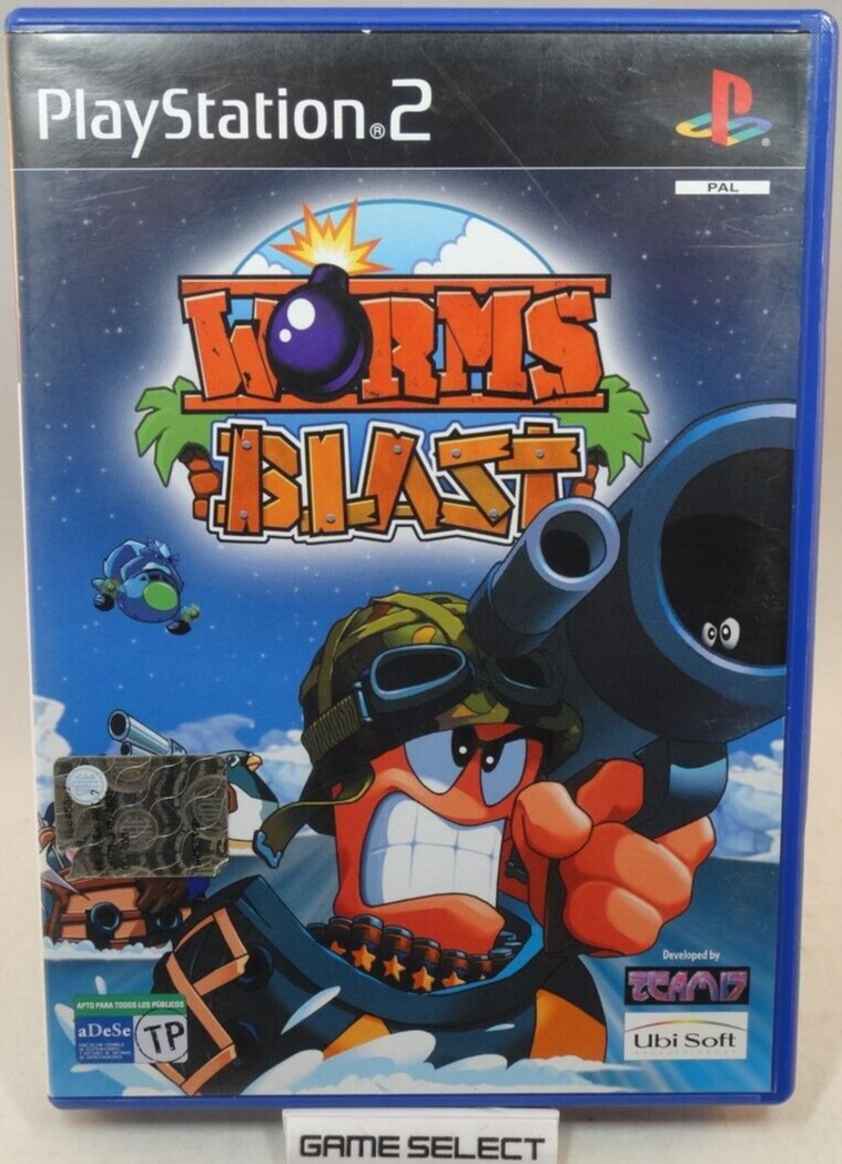 Worms Blast sony ps2 playstation 2 pal Eu Eur - - Original Complète