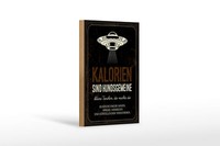 Holzschild Spruch 20X30 Cm Kalorien Sind Hundsgemeine Kleine Tierchen Schild