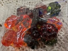 15PCS Acrylic Fall Decorations Acrylic Pumpkin Ornaments Plastic bowl filler